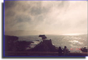 California coast near Monterey